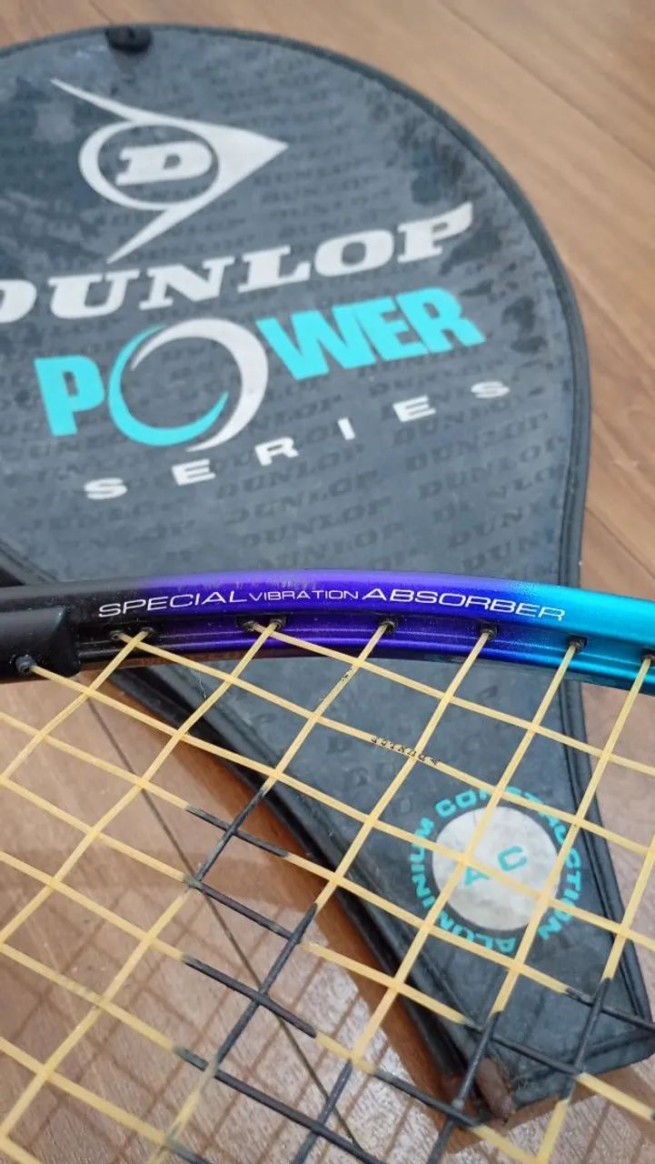 Raquete Dunlop. Original. Com capa - Foto 2