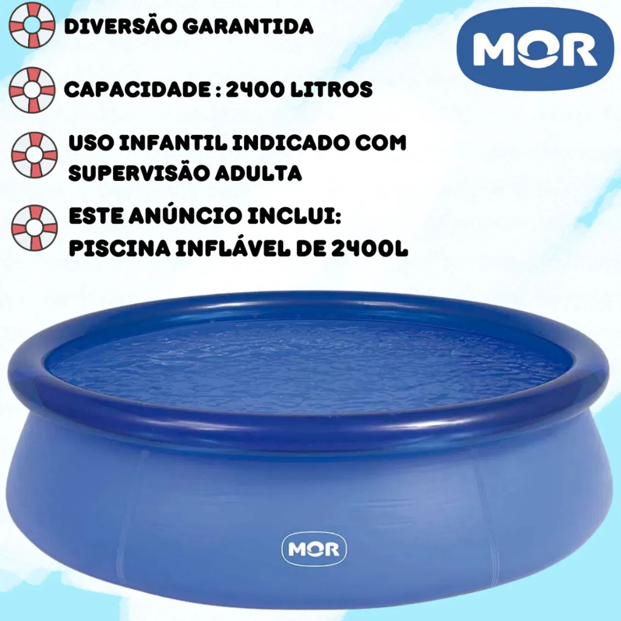 Vendo piscina inflável $220