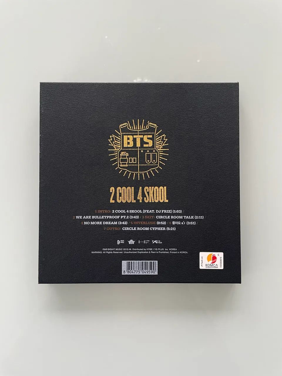 Álbum BTS 2 cool 4 skool - Foto 3