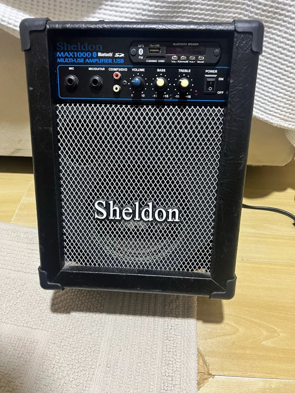 Amplificador Sheldon Max 1000 Bluetooth