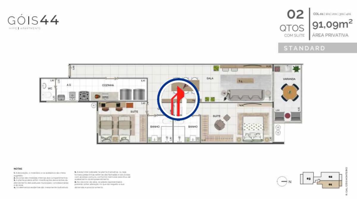 Apartamento : / Residencial / Botafogo - Foto 2