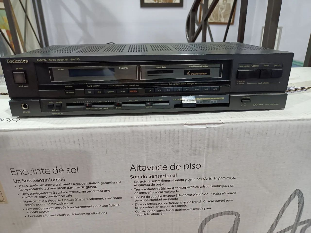 Receiver Technics SA-190