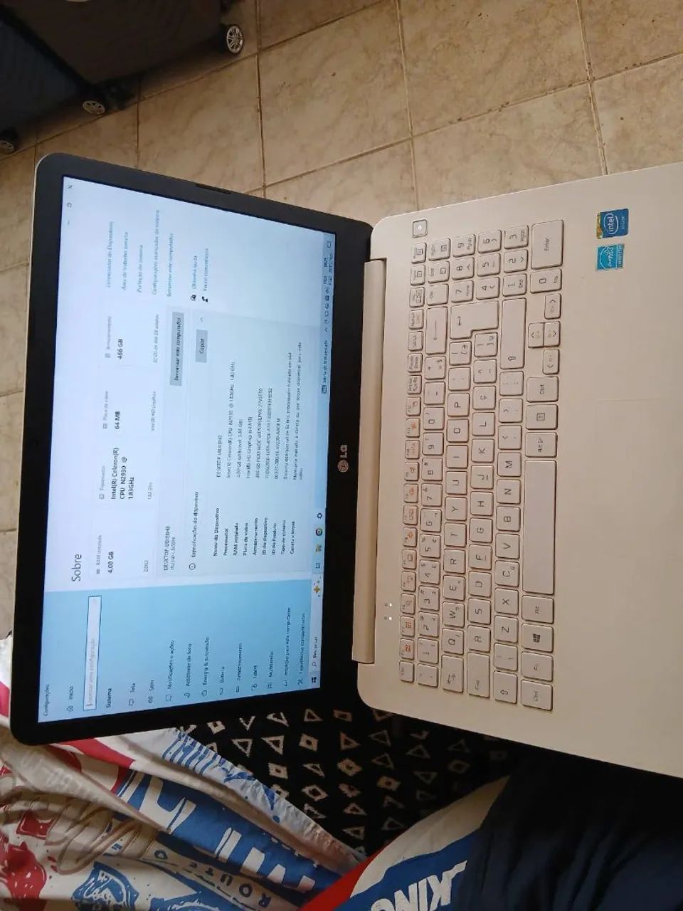 Notebook LG 