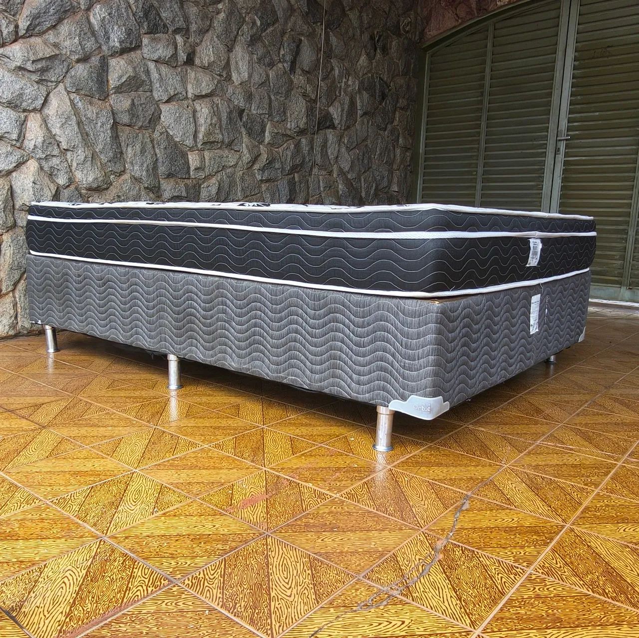 Cama box casal (Entrego) - Foto 2