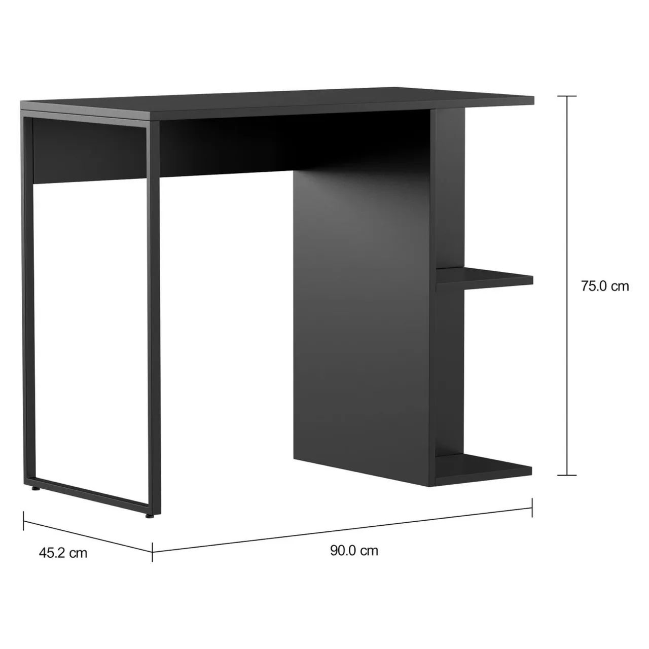 ESCRIVANINHA TOK&STOK 90 CM X 45 CM - Foto 5