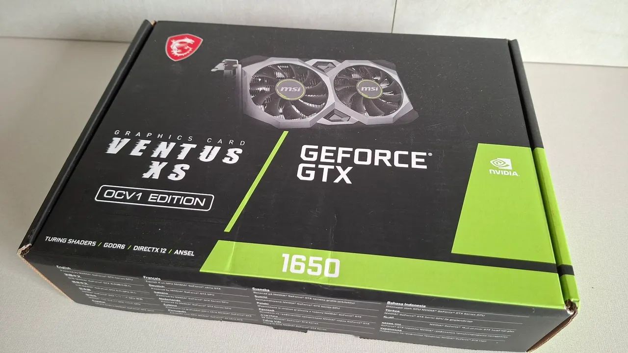 Placa Video GForce GTX 1650