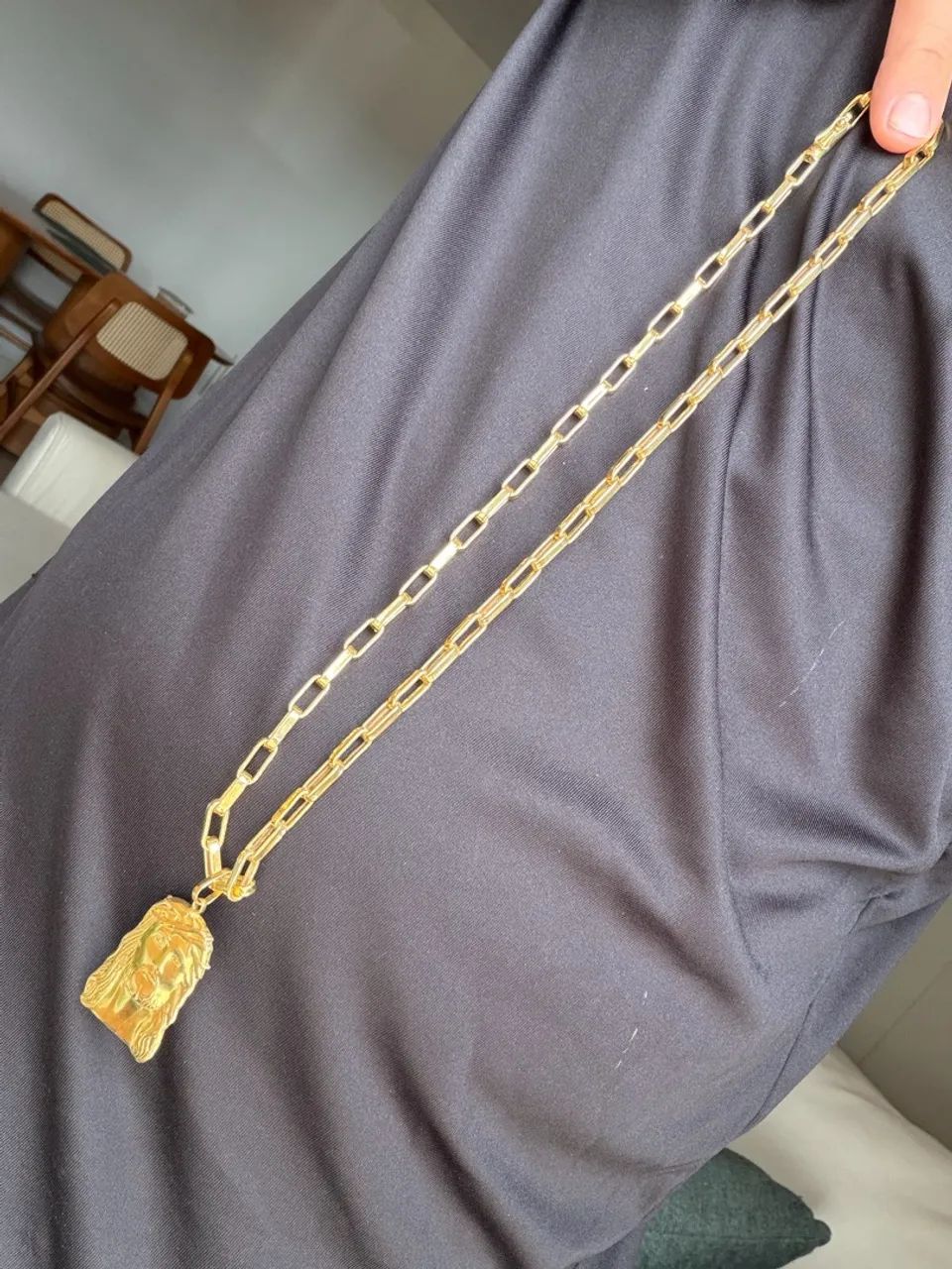 Corrente de ouro 18k 30G - Foto 3