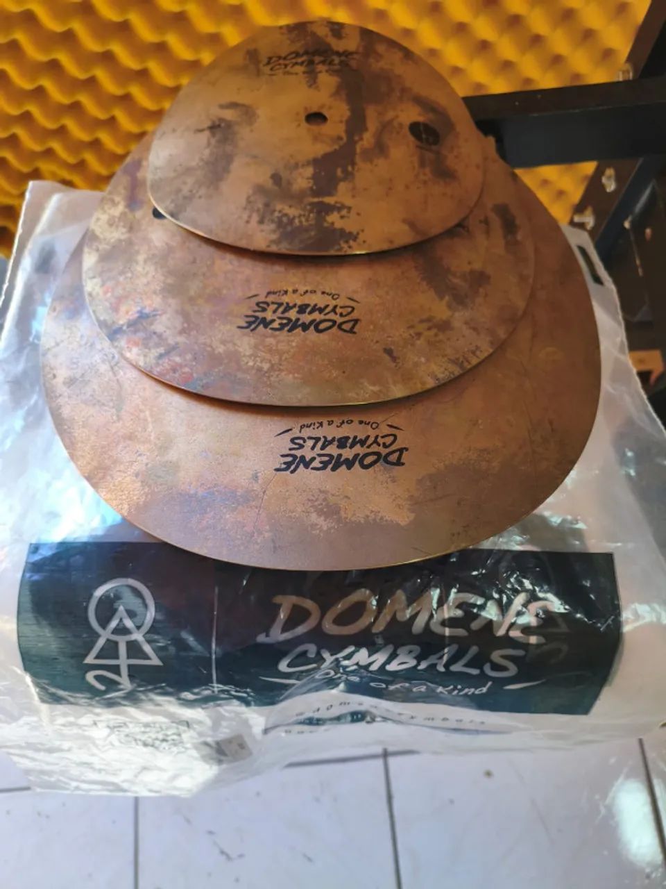 Prato Domene Cymbals Fibonacci Clap Stack 12" - Foto 3