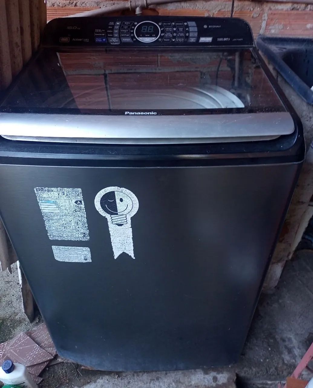 Lavadora de Roupas Panasonic 16Kg - Aceito proposta - Foto 2