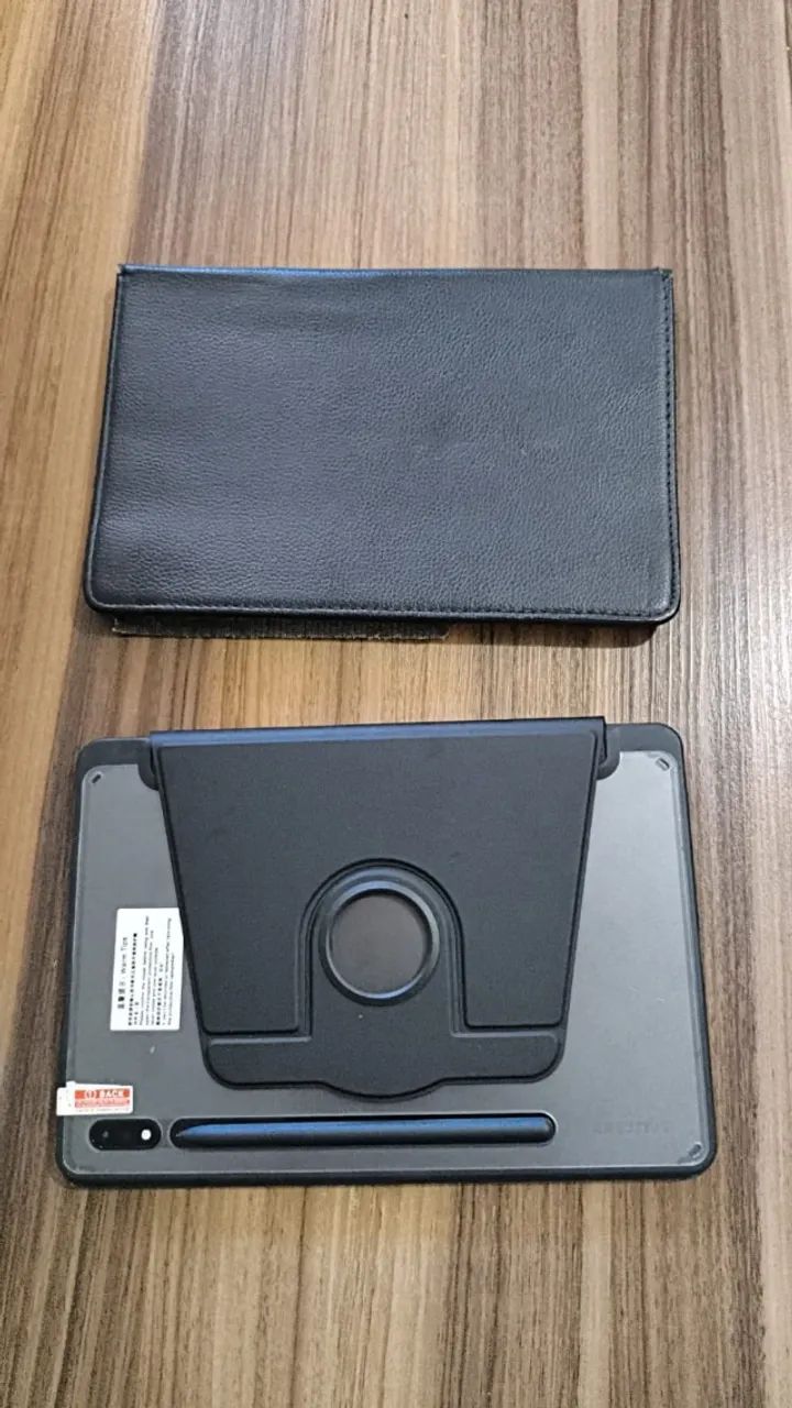Tablet Samsung Galaxy Tab S8 5G 8/256GB - Com S-Pen e 2 Capas - Bateria 97% - Foto 2