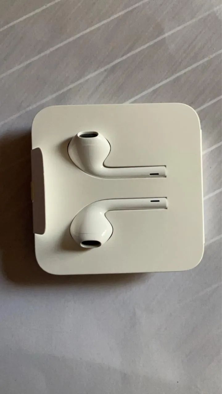 Fone original iPhone com fio 