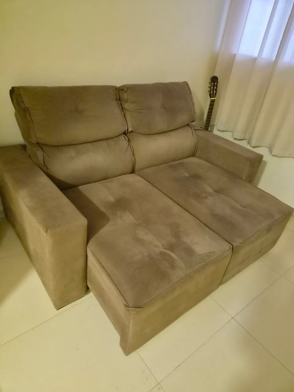 Sofá 1,70 de largura, retrátil e reclinável - Foto 4