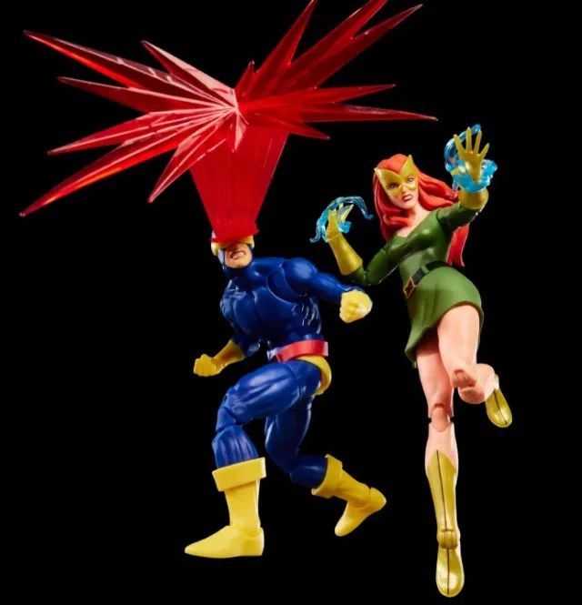 Série Marvel Legends: Ciclope e Jean Grey X-MEN 97, lacrado, top top - Foto 2