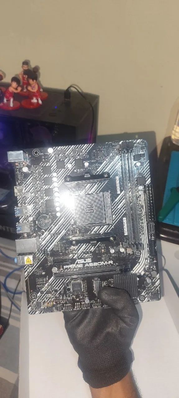 Placa mãe nova a520m nunca usada - Foto 4