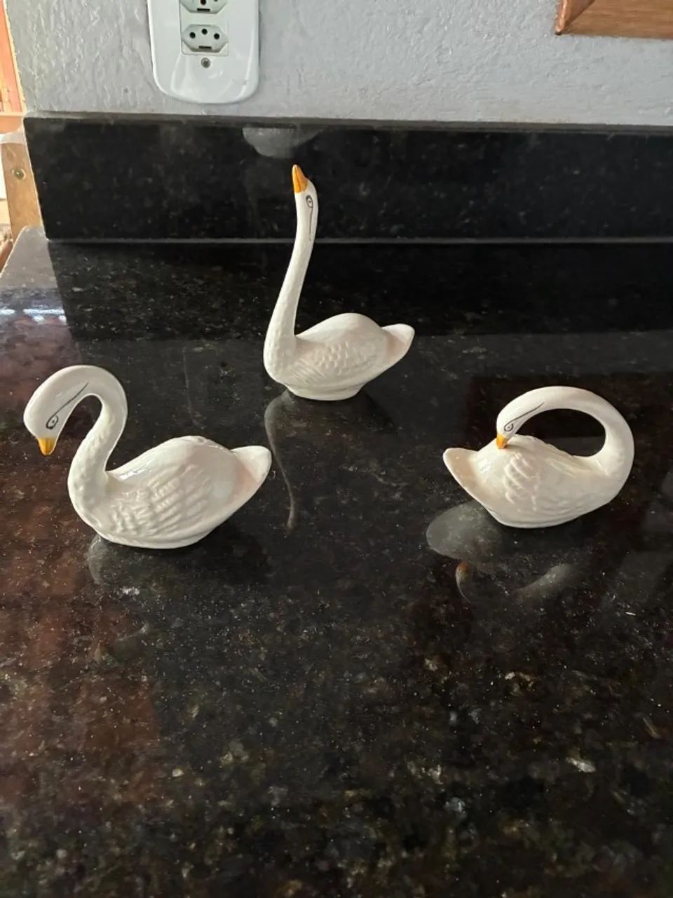 3 Cisnes de Cerâmica - Antiguidade