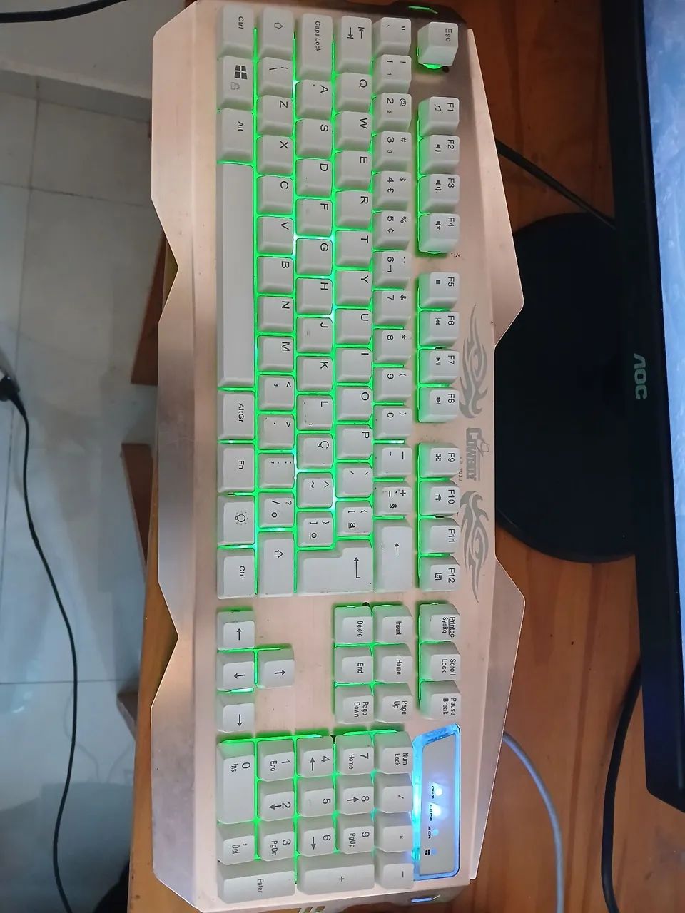 Vendo teclado mecânico e mouse! R$150,00 - Foto 2