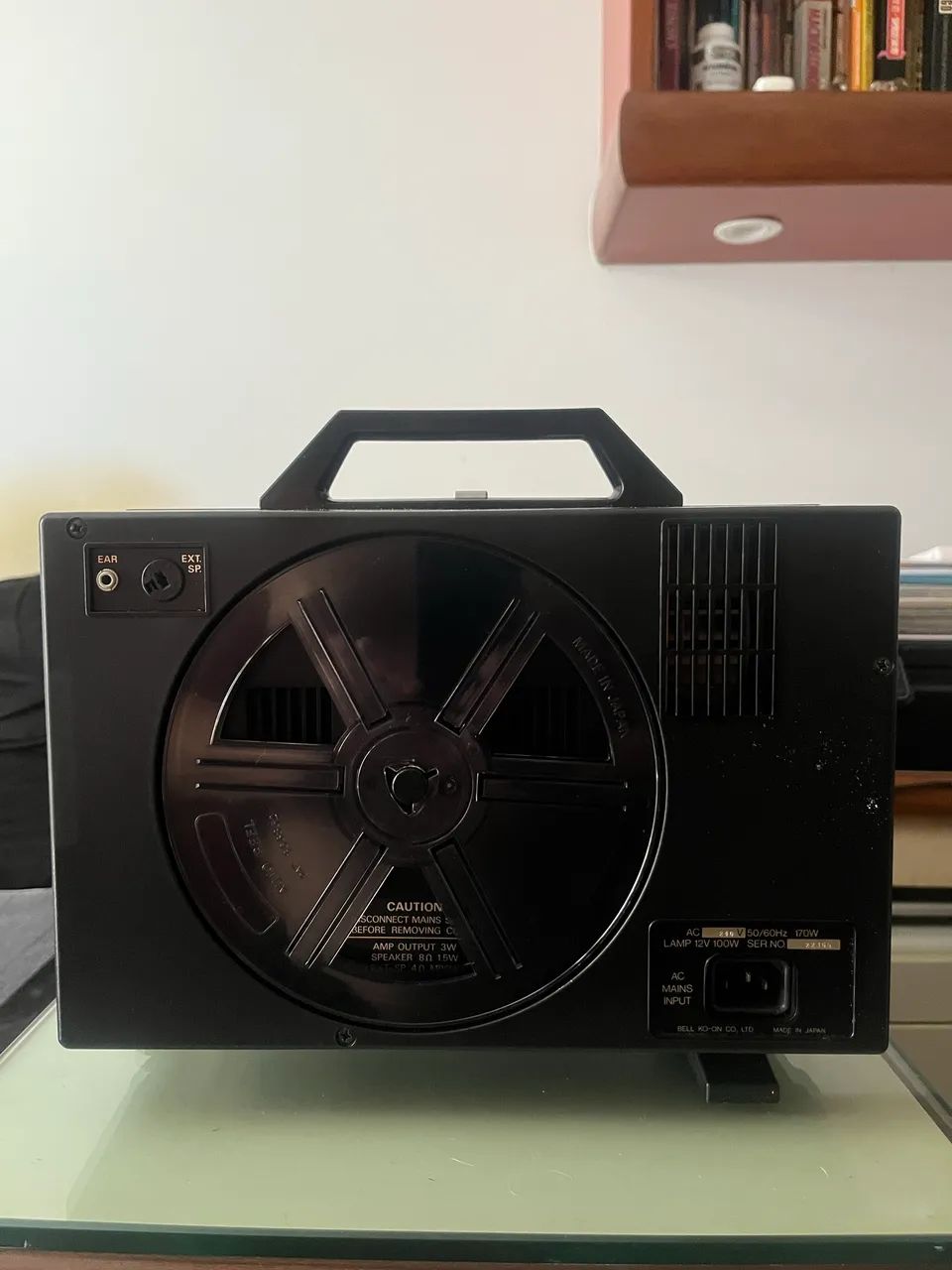 Projetor 8mm Magnon com a lâmpada queimada  - Foto 5