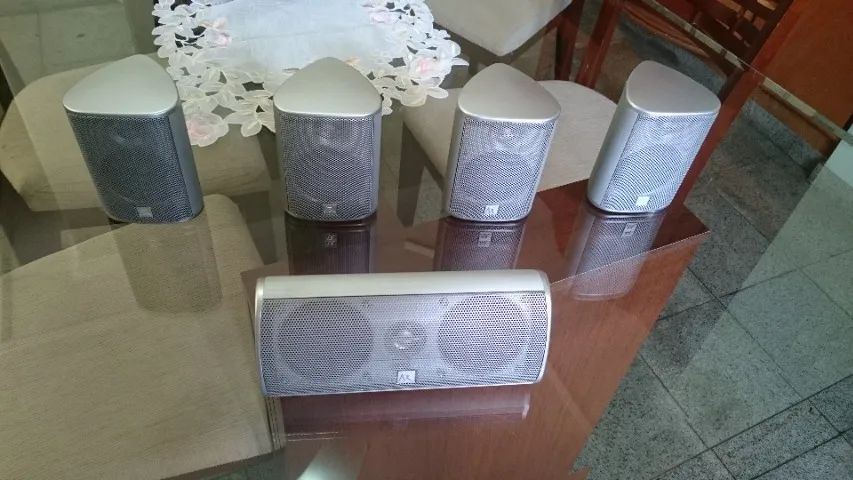 Conjunto completo  para Home  Theater Acoustic Research AR5 Excelentes - Foto 5
