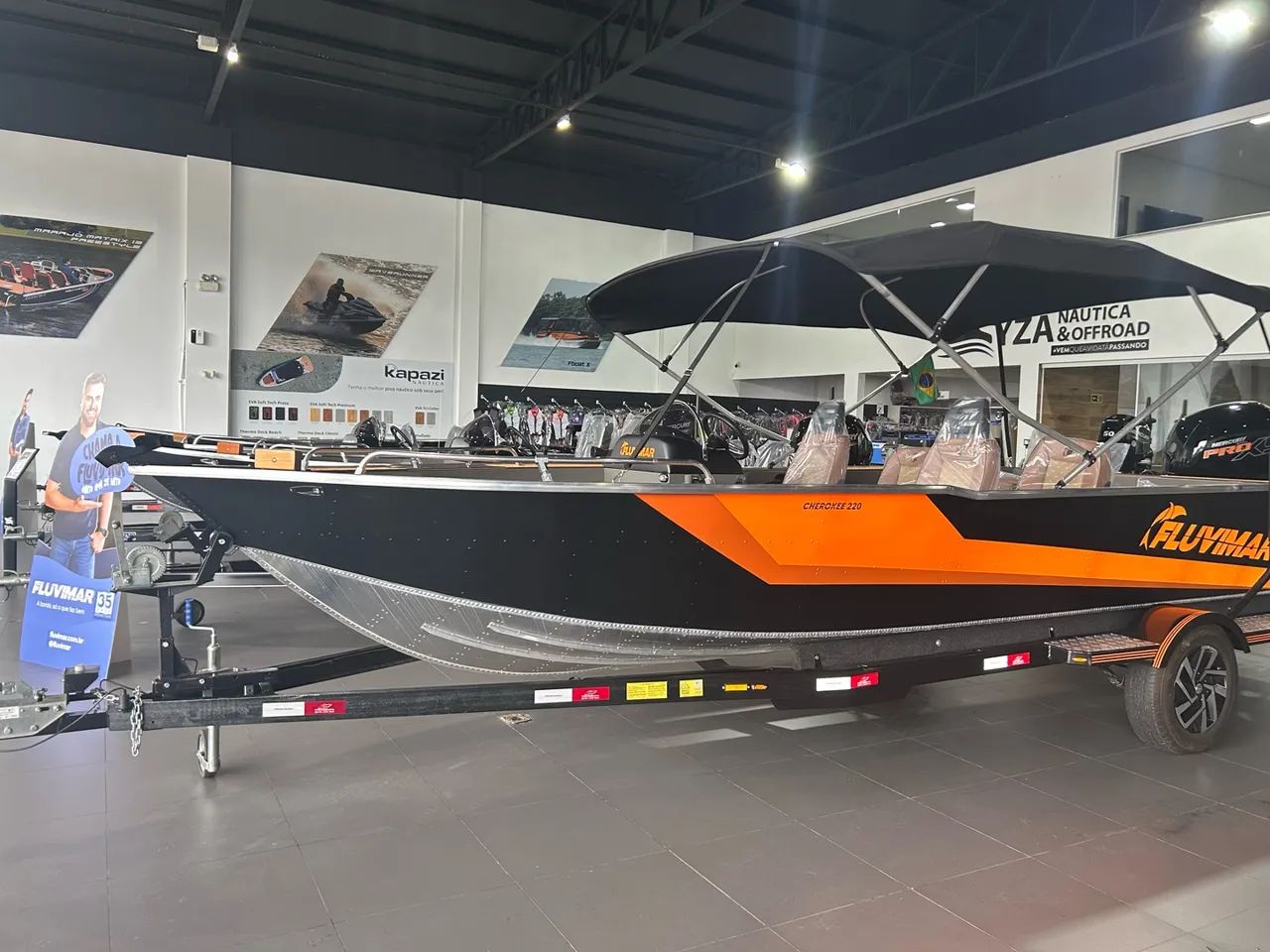 Lancha cherokee 22 + 150hp proxs