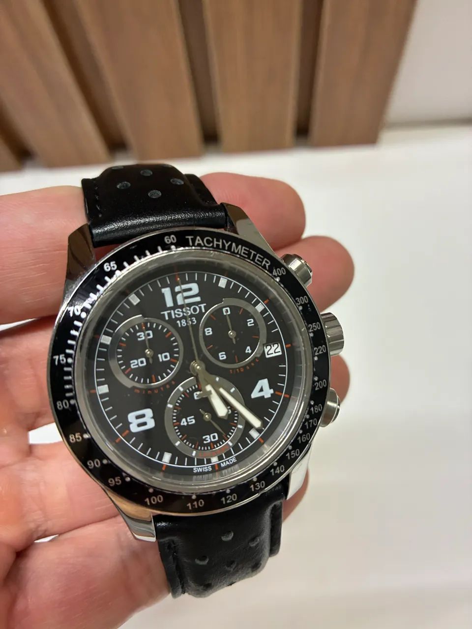 Rel ógio Tissot V8 Cronograph - Foto 2