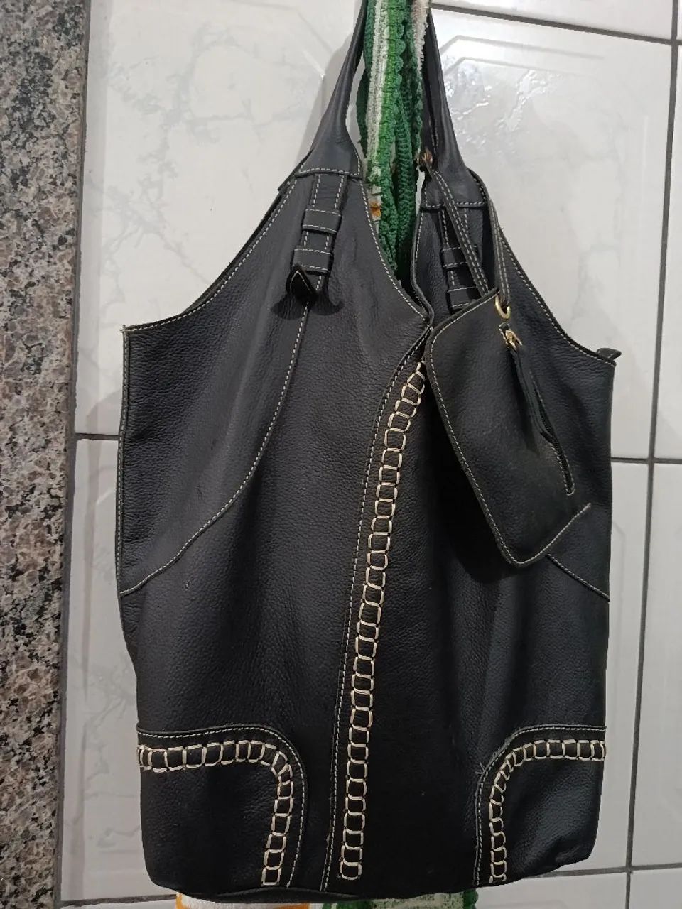 Bolsa de couro original  - Foto 2