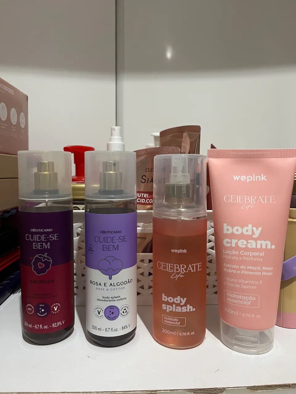 Desapego produtos femininos body splash, creme - Foto 2