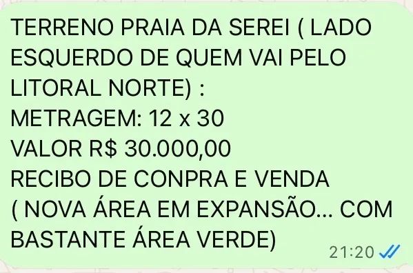 Terreno Praia Sereia  - Foto 2