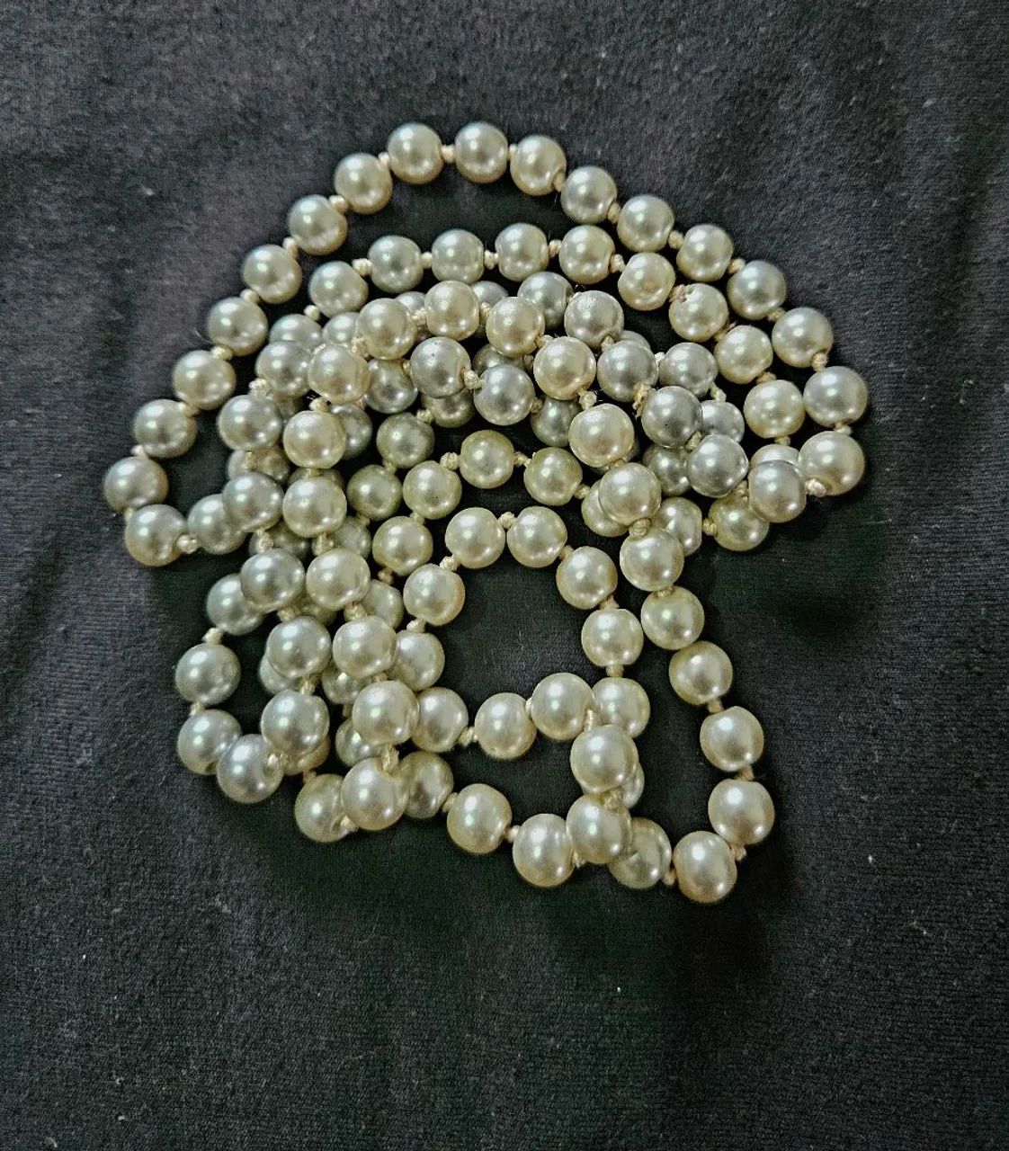 Colar de Pérolas Cultivadas Branco e Cinza - Luxo Clássico - Foto 5