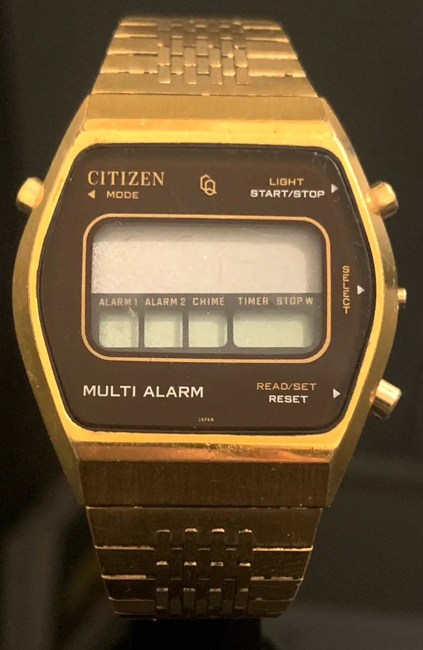 Relógio Citizen Quartz CQ Japan década 70