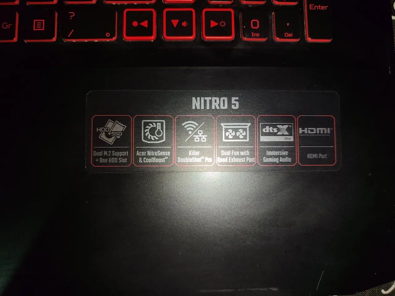 NOTEBOOK GAMER - NITRO 5 - 17.3? - 144Hz - i7 - RTX 3050 - Foto 3