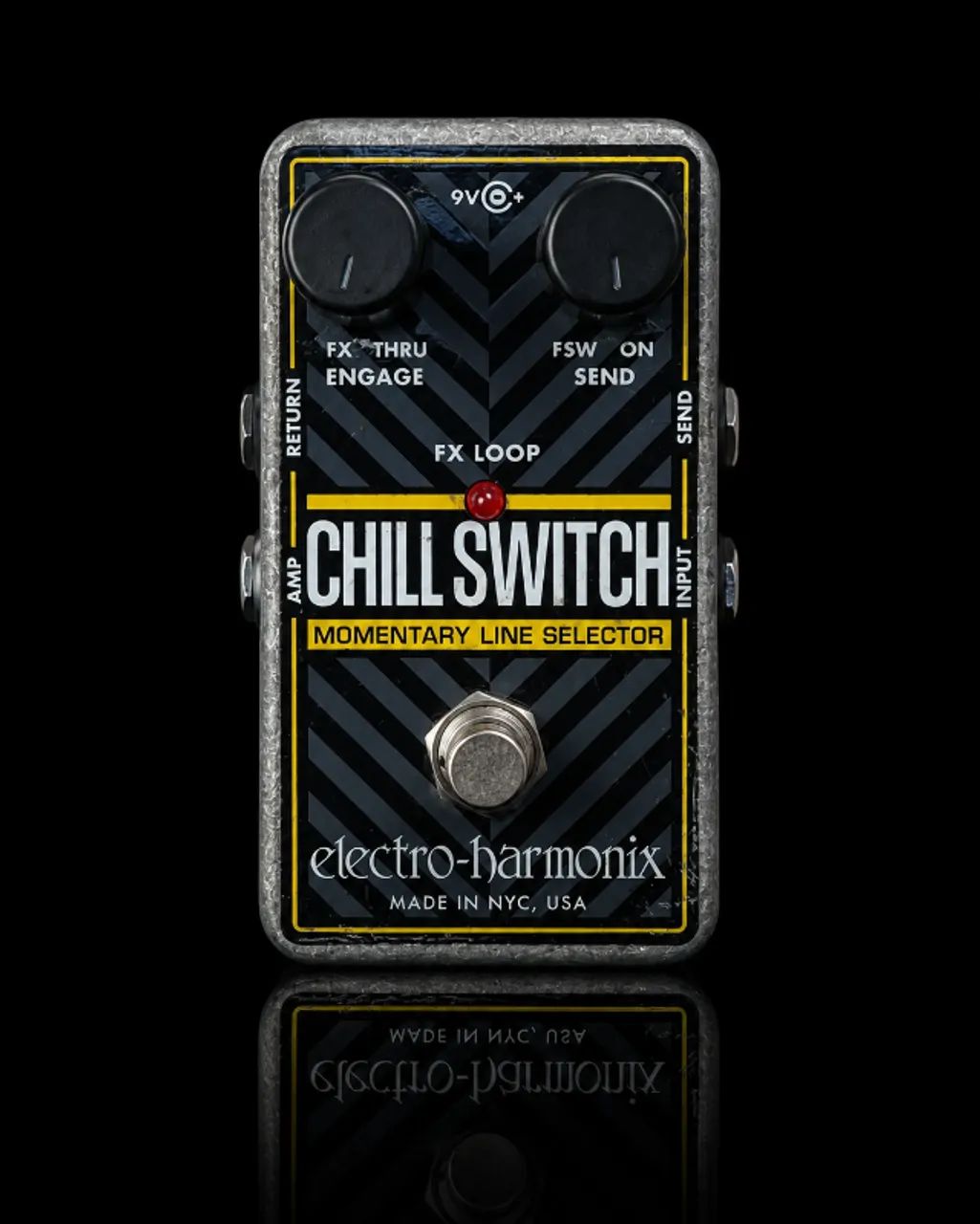 Pedal Electro-Harmonix Chill Switch Momentary Line Selector - SOMENTE VENDA - Foto 2