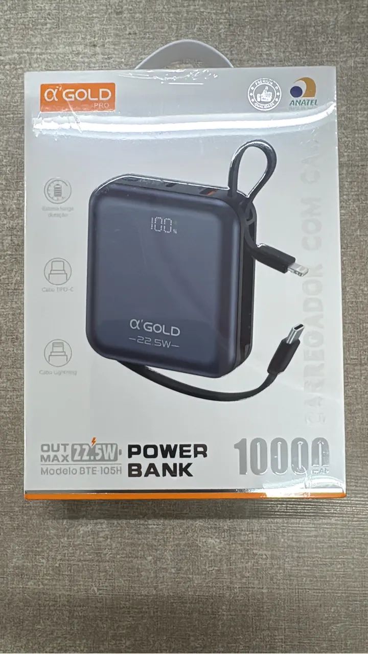 Promoção Carregador Portátil GOLD  - Foto 2