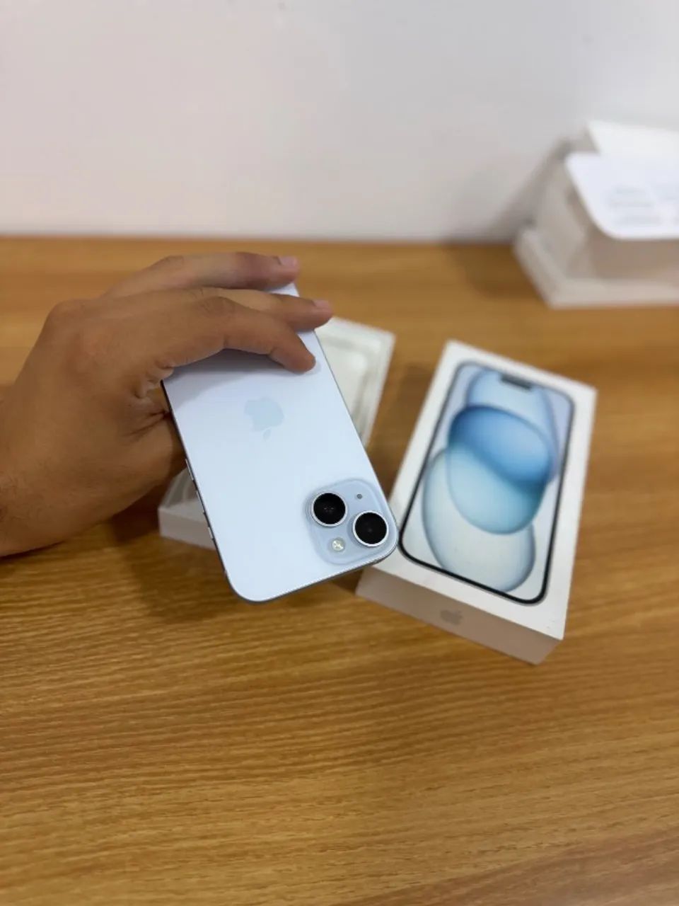iPhone 15 128GB Azul | Completo  - Foto 5