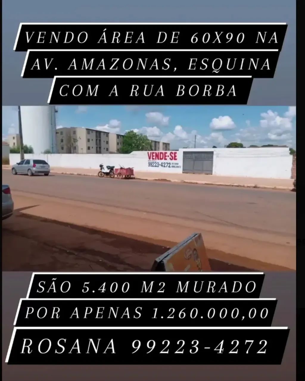 Lote na av Amazonas  Murado- Porto Velho - RO - Foto 5
