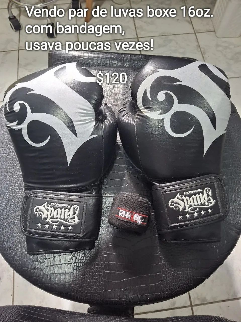 Luva de Boxe 16oz. - Foto 4