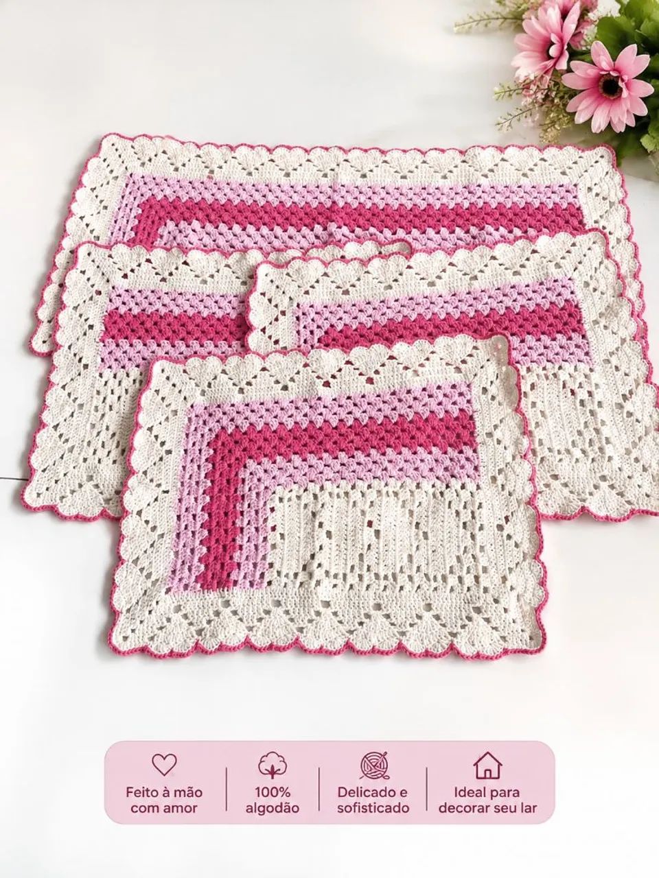Tapetes de croche  - Foto 4