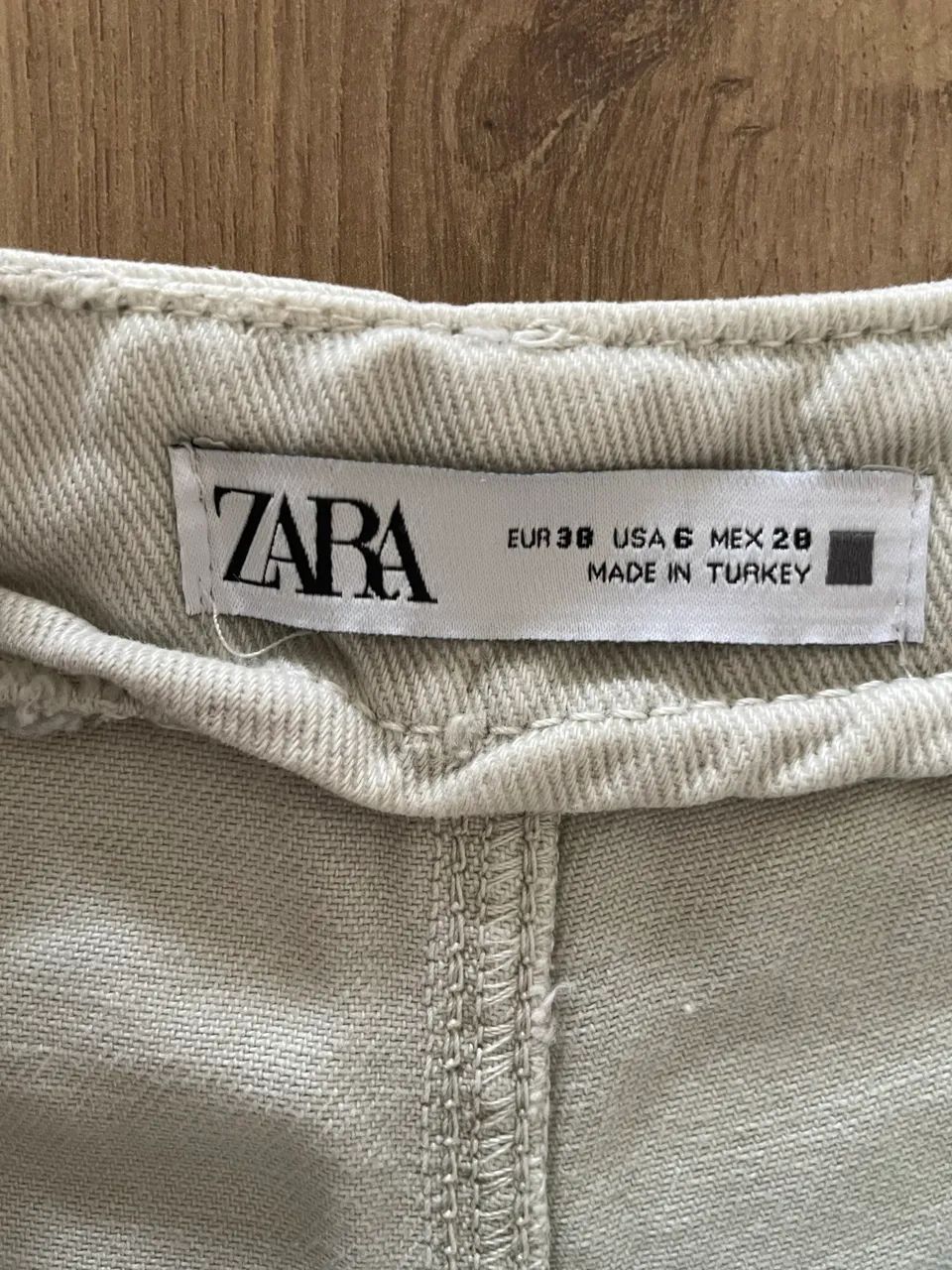 Calça jeans cinza claro Zara - Foto 5