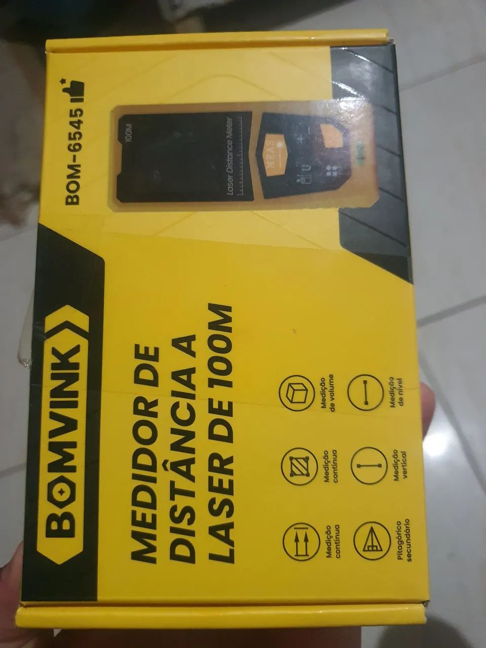 MEDIDOR A DISTÂNCIA A LISER 100M - Foto 4