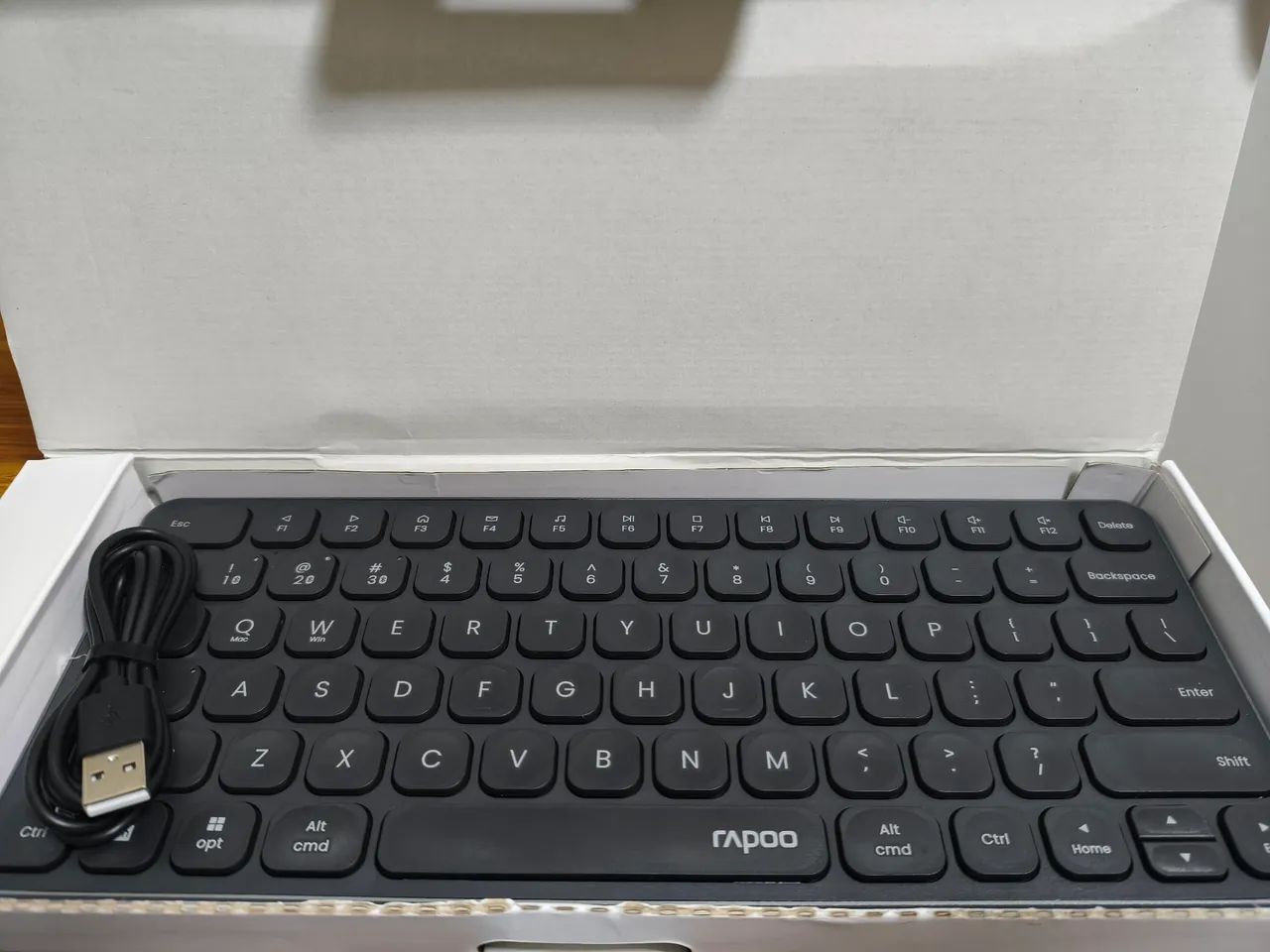 Teclado Rapoo E9050L (Extremamente Novo) - Foto 2