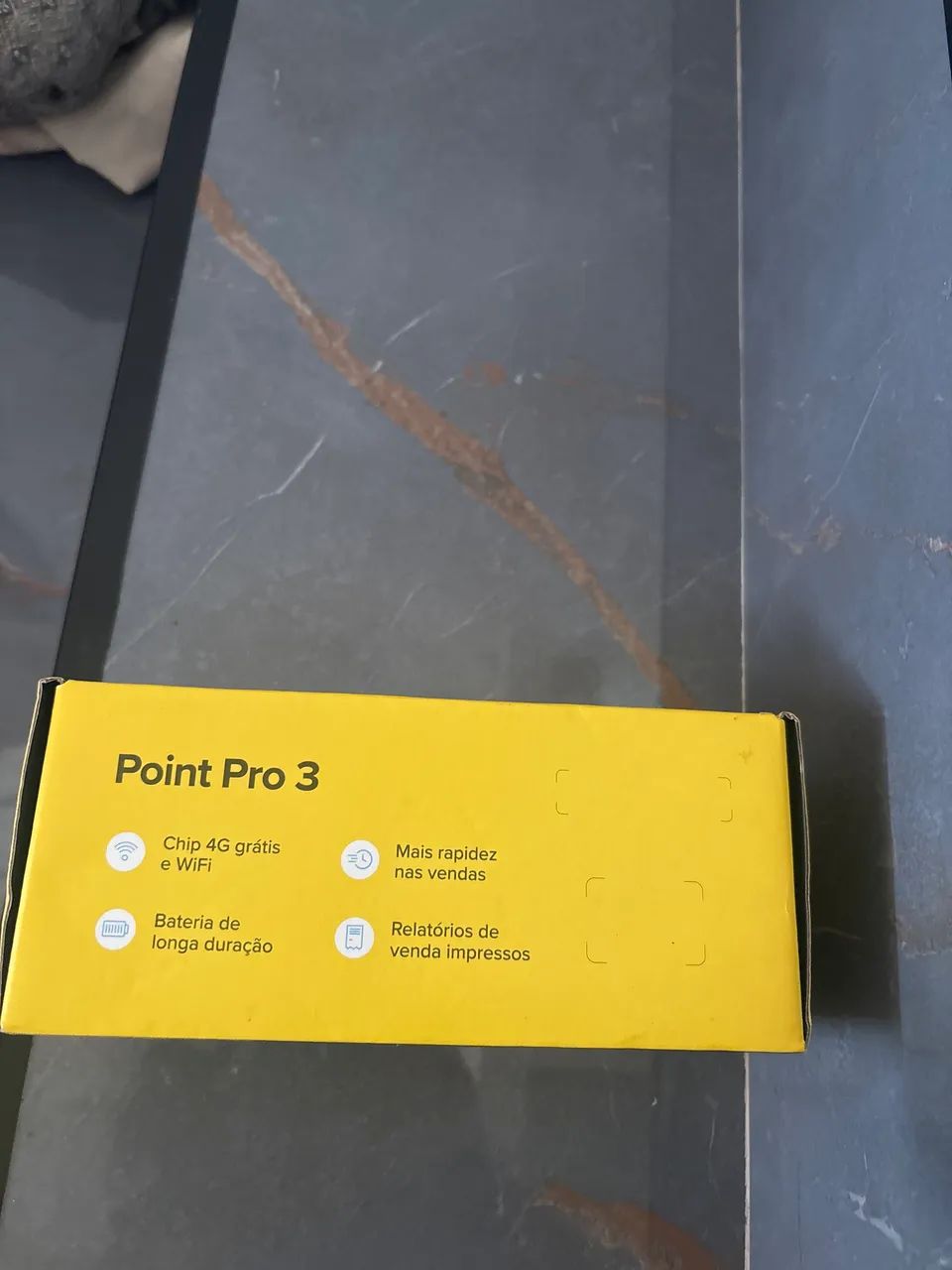 Point pro 3 máquina de cartão de crédito ! NOVA  - Foto 4