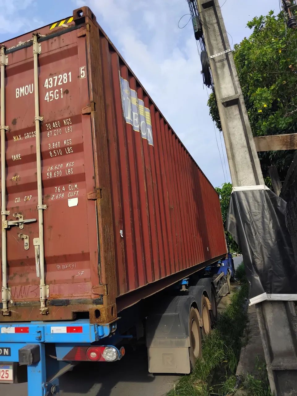 ALUGUEL CONTÊINER 40 PÉS HIGH CUBE - MANAUS - Foto 5