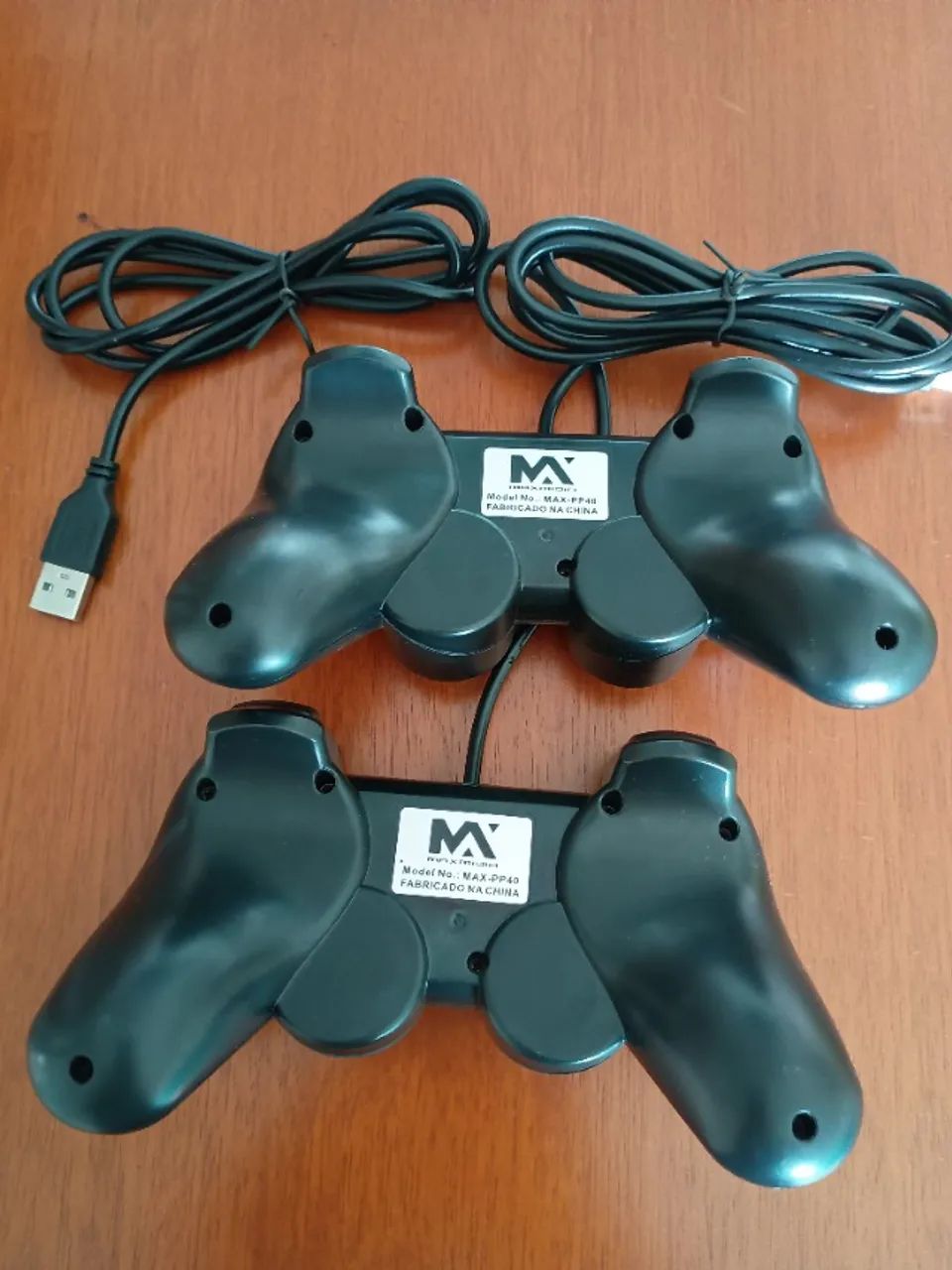 2 Joystick Playstation USB Novíssimos - Foto 3