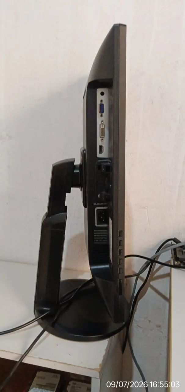 MONITOR POSITIVO 20 POLEGADAS ENTRADAS VGA E DVI MODELO GIRATÓRIO - Foto 3