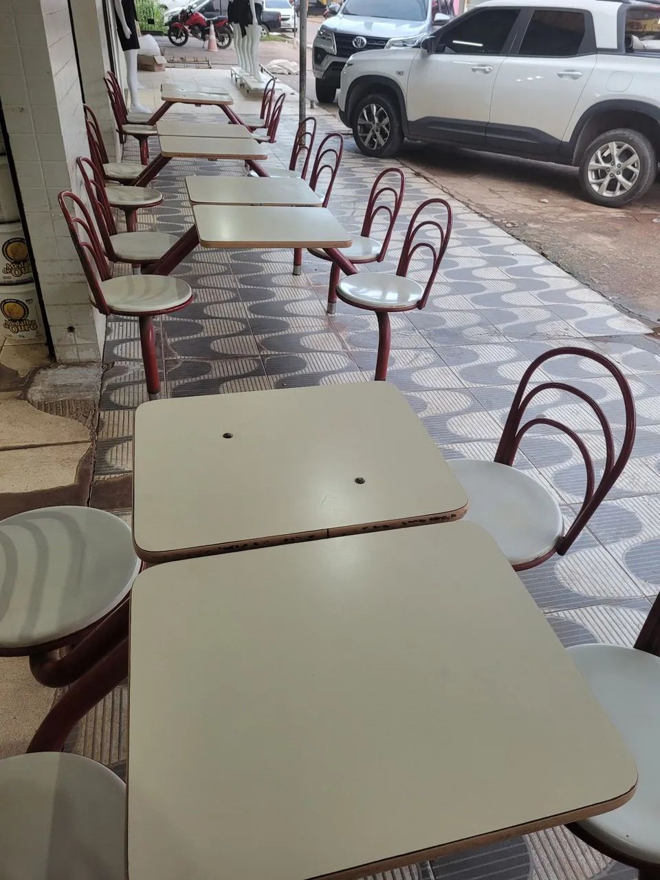 4 mesas conjugada de lanchonete e padaria - Foto 2