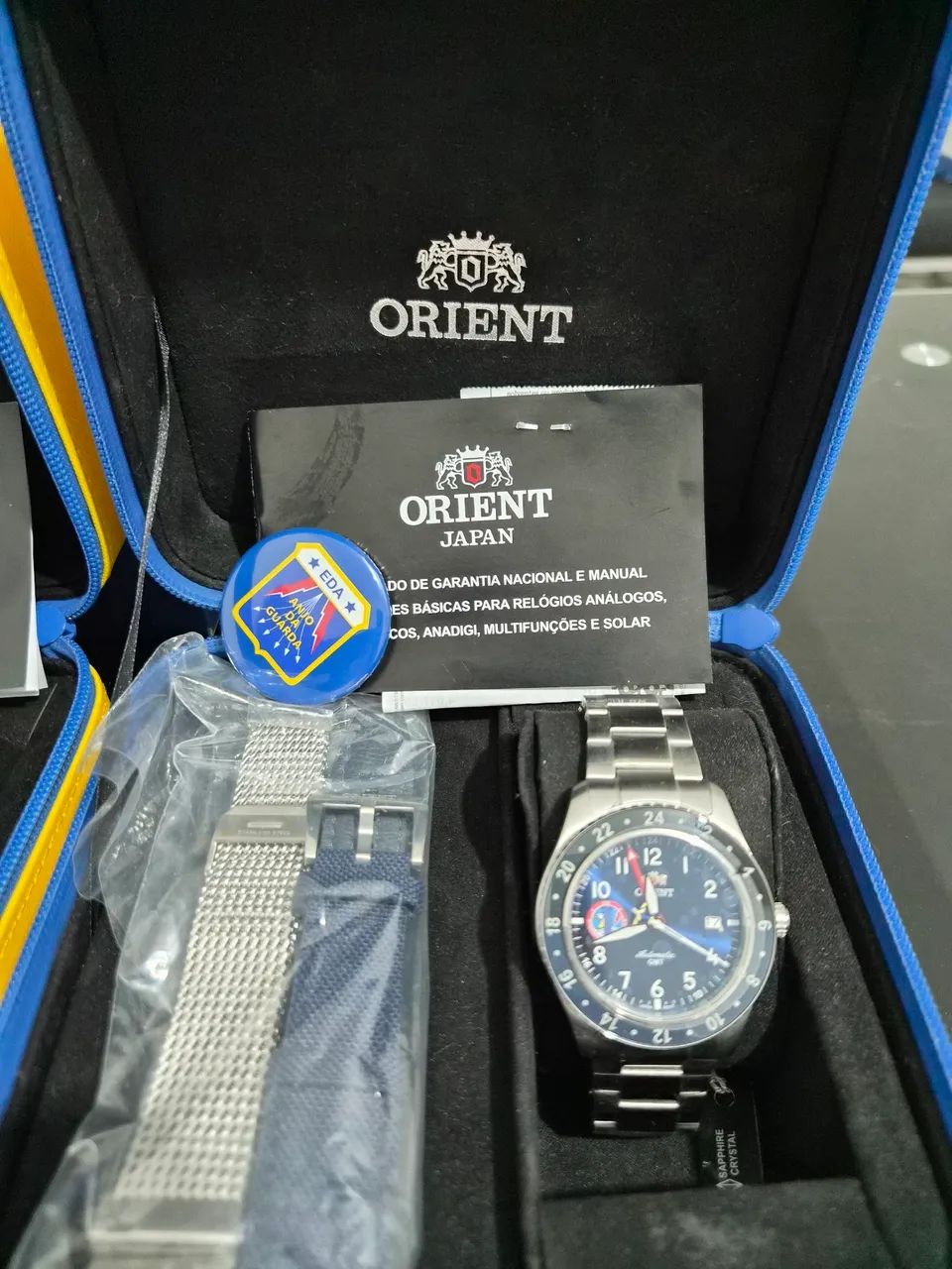 Relogios Orient FAB I, II e III, numerados e completos - Foto 4