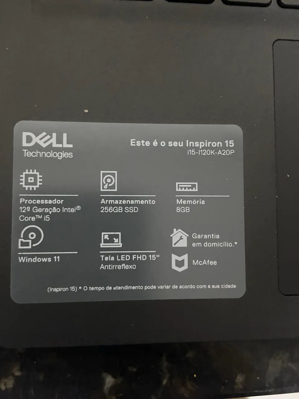 Notebook Dell Inspiron - I5 - Foto 3