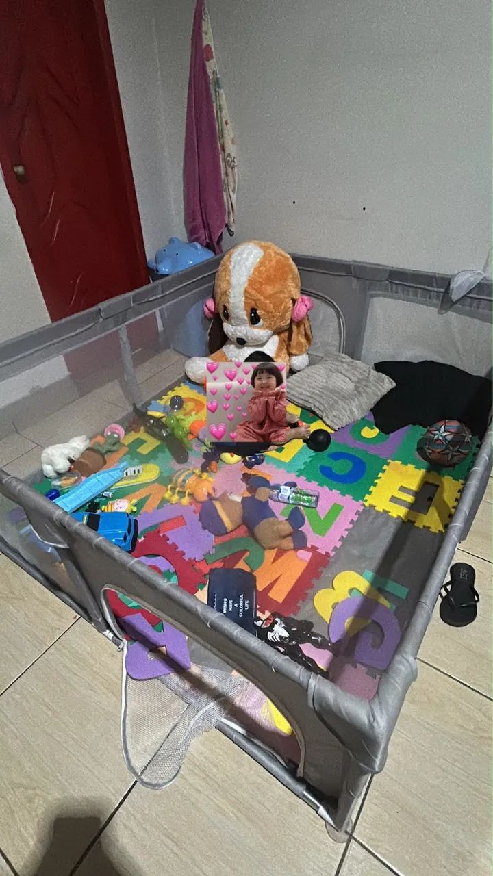 Cercadinho infantil 