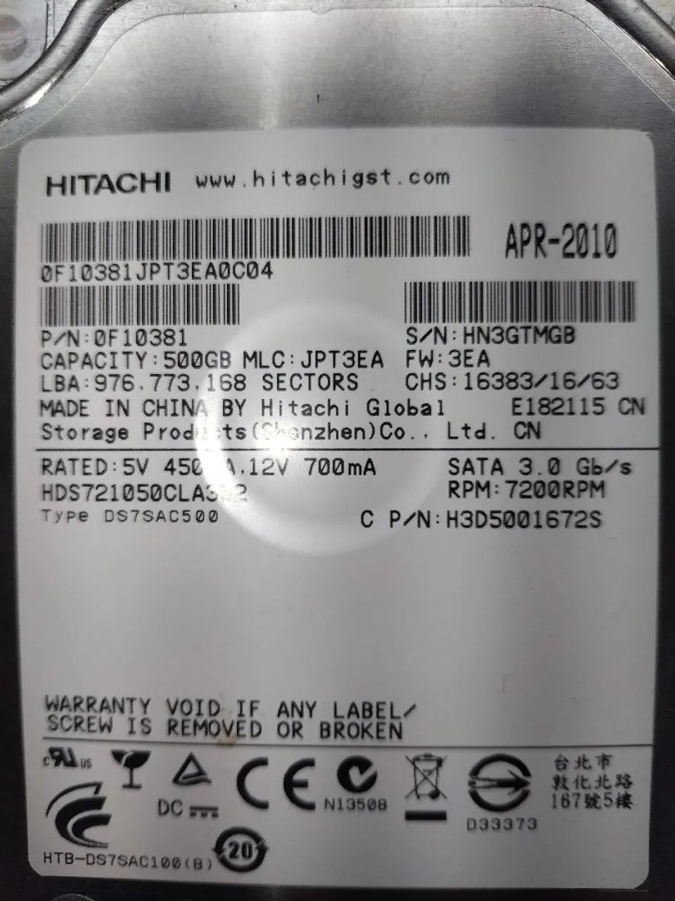 HD data 500gb..pra computadores e dvr - Foto 2