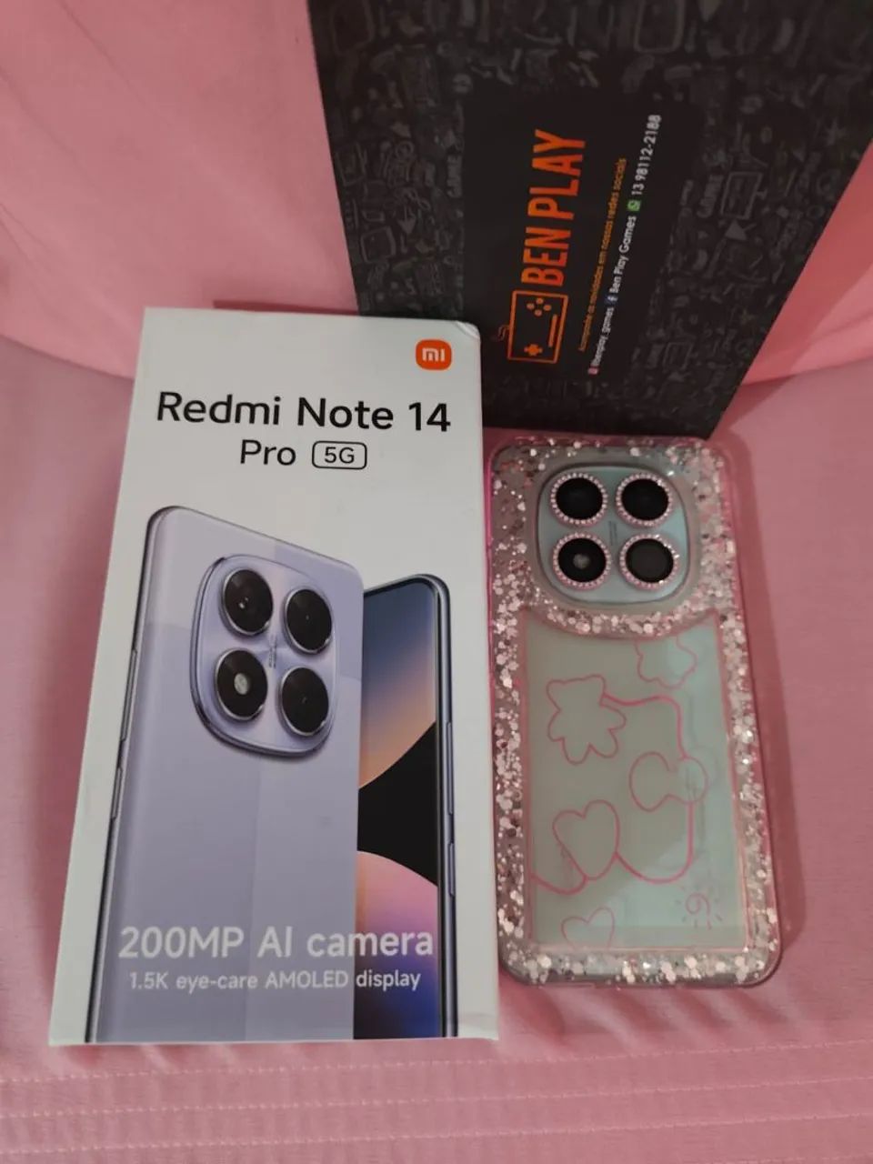 Redmi note 14 pro 5G novo 1 mês de uso 