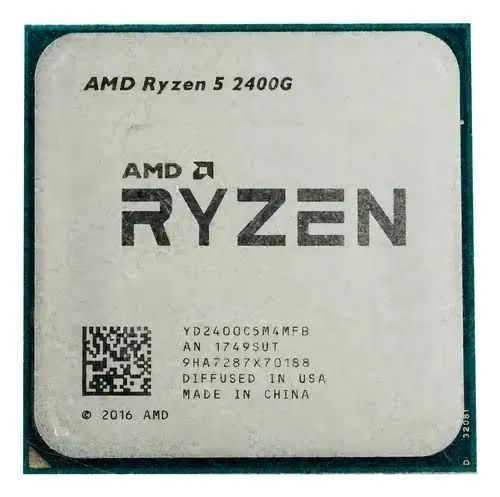 Ryzen 5 2400g funcionando normalmente 